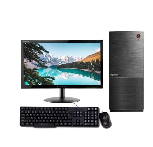 i5 assembled desktop with 19 inch monitor