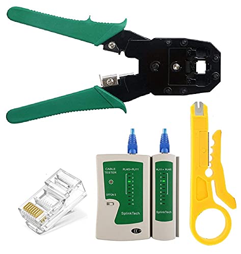 Fedus Network Wire Stripper RJ45 Crimp Tool Kit