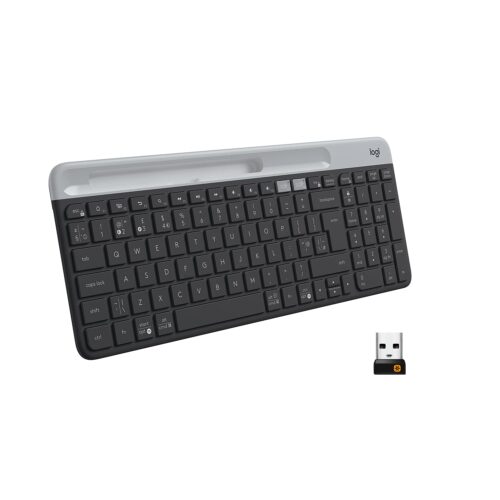 Logitech K580 Slim Multi-Device Wireless Keyboard Bluetooth/Receiver
